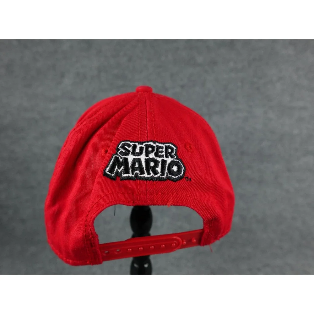 Super Mario Red Baseball Cap Youth OSFM 